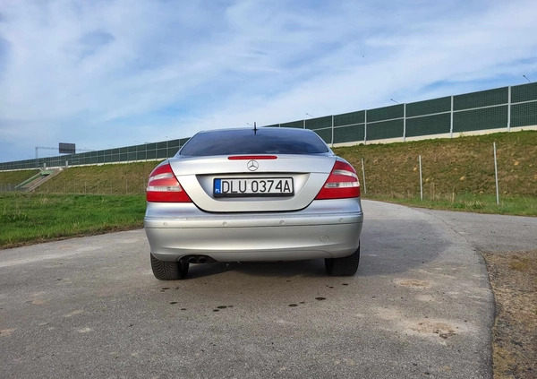 Mercedes-Benz CLK cena 18500 przebieg: 256500, rok produkcji 2004 z Lubin małe 106